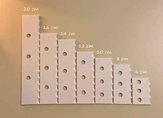 The Single Edge Bite Rib (6 - 20 cm) - Wheel Throwing Rib Tool