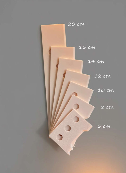 The Single Edge Stepped Rib - Wheel Throwing Rib Tool