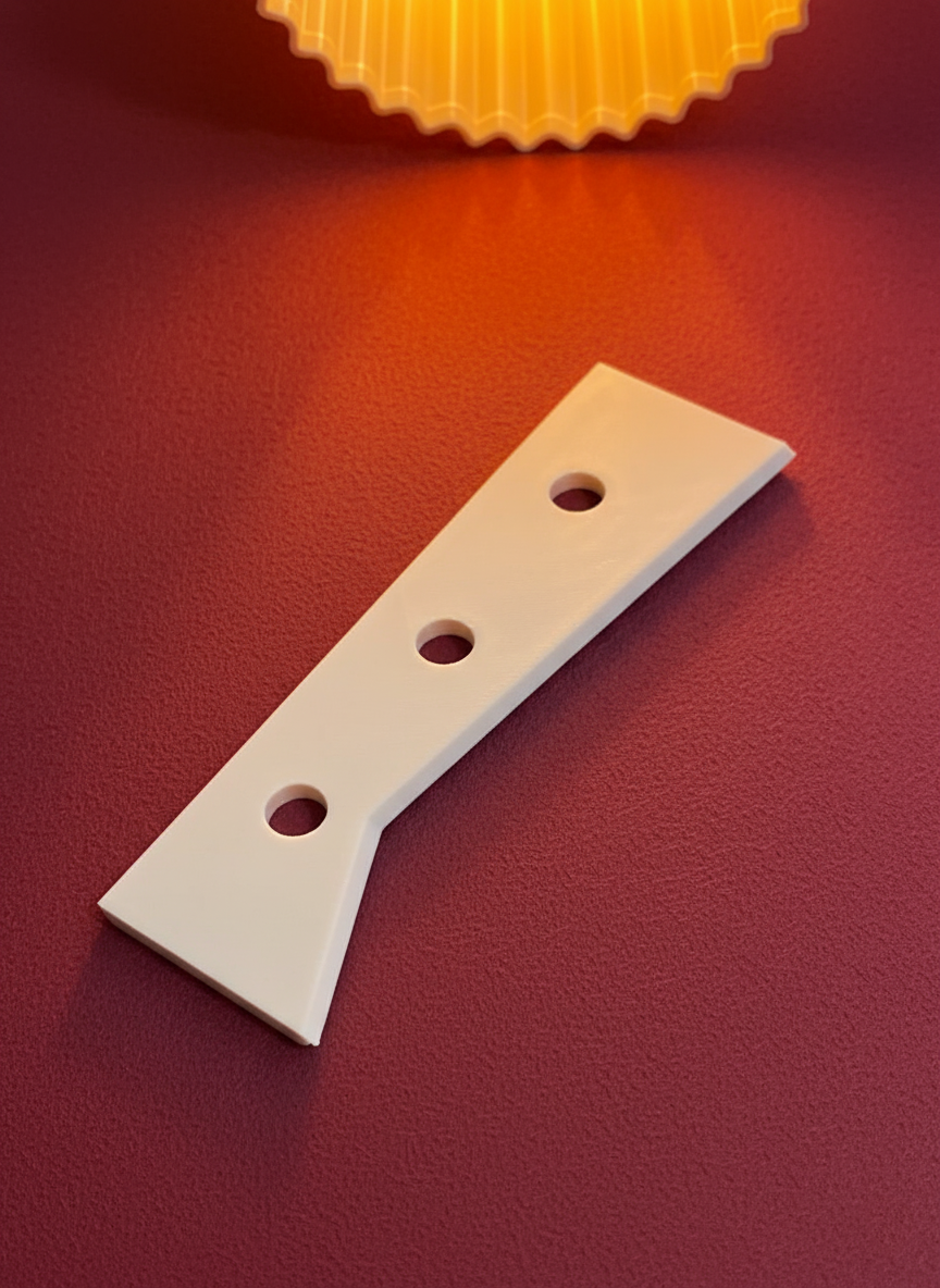 The Single Edge Notch Rib (6 - 20 cm) - Wheel Throwing Rib Tool