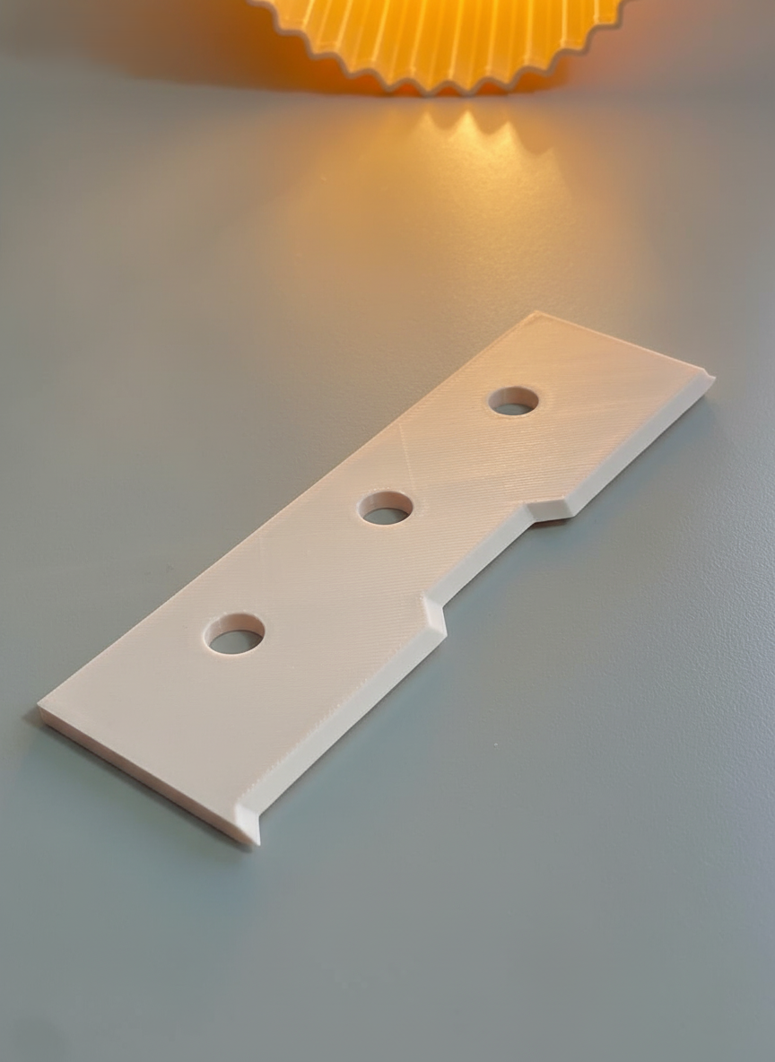 The Single Edge Stepped Rib - Wheel Throwing Rib Tool