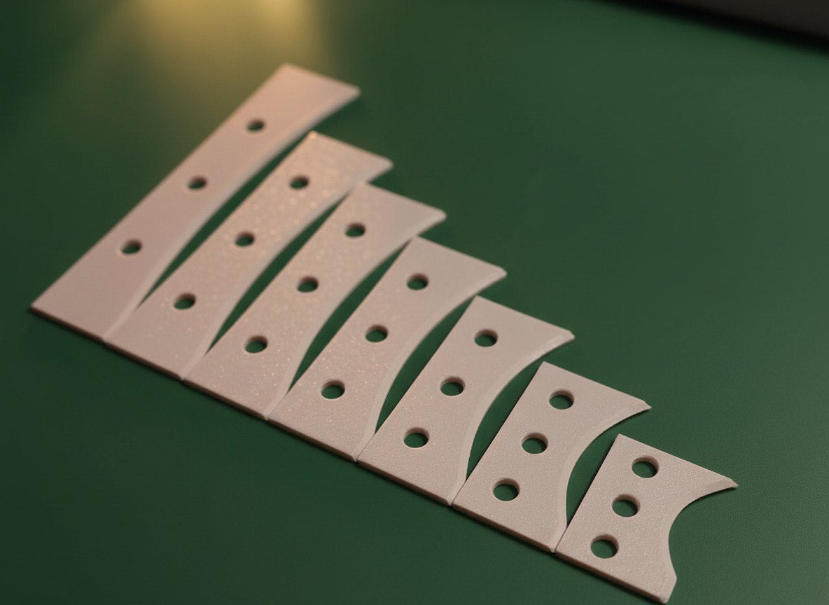 The Single Edge Cadence Rib - Wheel Throwing Rib Tool